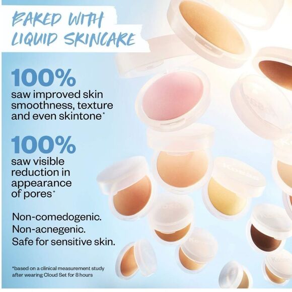 🌷Kosas Cloud Set Powder - Softly Sheer Tan New FullSz - Picture 5 of 7